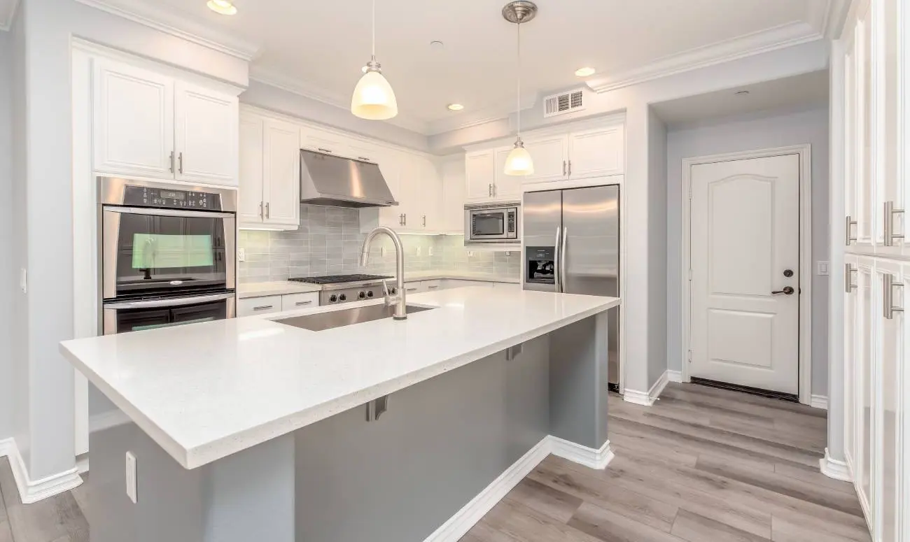 Kitchen in newly constructed luxury home